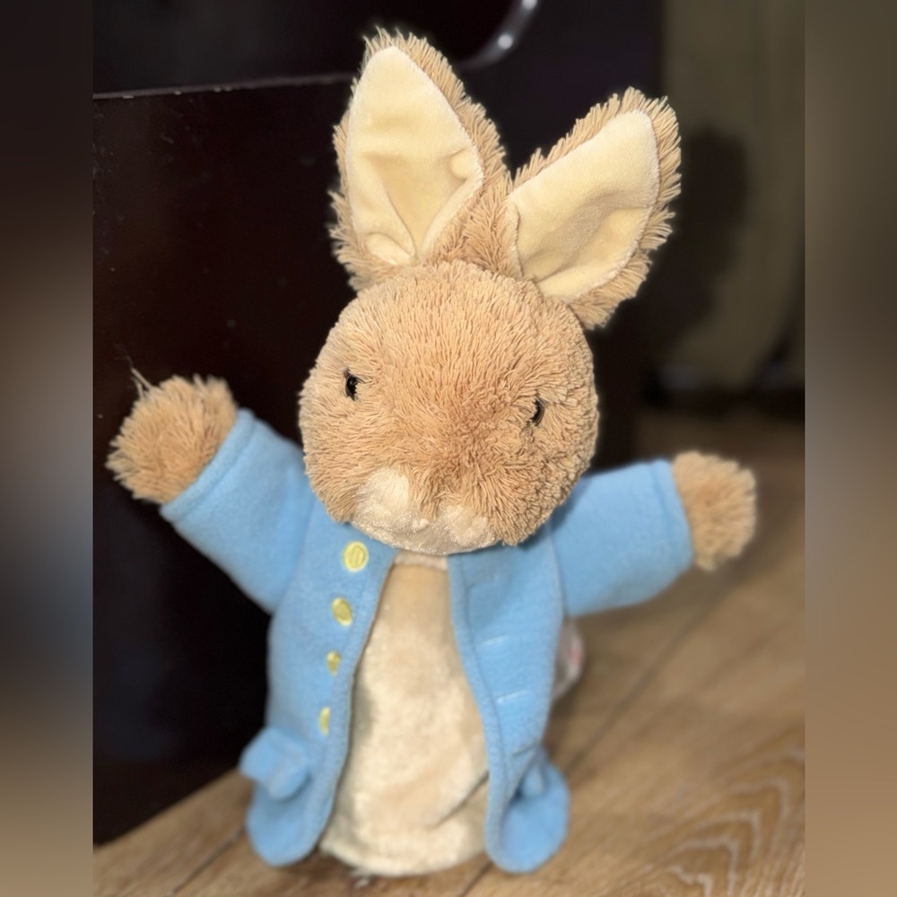 GUND Beatrix Potter Peter Rabbit Plush‎ Hand Puppet 2017
